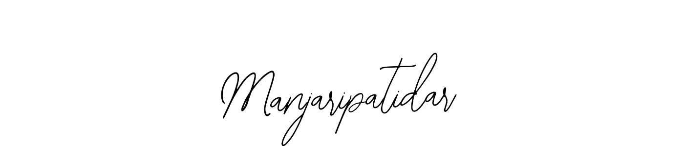 How to make Manjaripatidar name signature. Use Bearetta-2O07w style for creating short signs online. This is the latest handwritten sign. Manjaripatidar signature style 12 images and pictures png