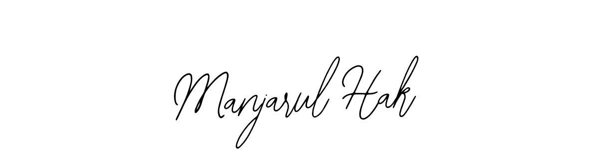 Also we have Manjarul Hak name is the best signature style. Create professional handwritten signature collection using Bearetta-2O07w autograph style. Manjarul Hak signature style 12 images and pictures png