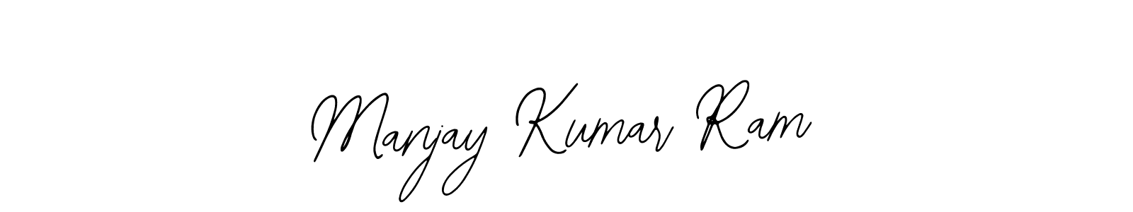 Make a beautiful signature design for name Manjay Kumar Ram. Use this online signature maker to create a handwritten signature for free. Manjay Kumar Ram signature style 12 images and pictures png
