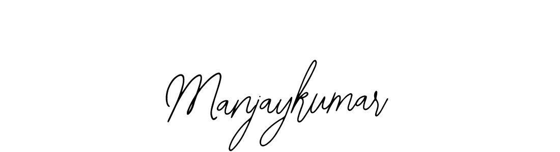 Make a beautiful signature design for name Manjaykumar. With this signature (Bearetta-2O07w) style, you can create a handwritten signature for free. Manjaykumar signature style 12 images and pictures png