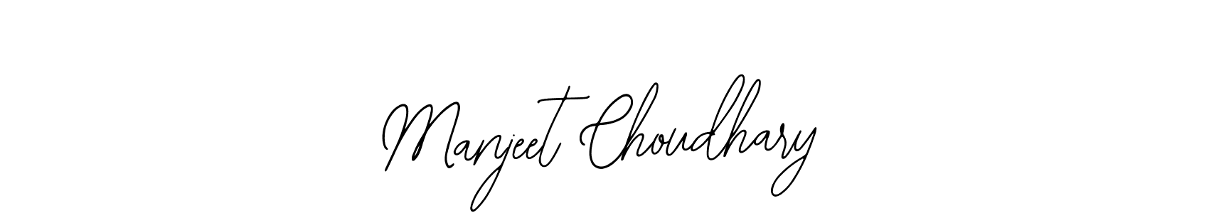 Manjeet Choudhary stylish signature style. Best Handwritten Sign (Bearetta-2O07w) for my name. Handwritten Signature Collection Ideas for my name Manjeet Choudhary. Manjeet Choudhary signature style 12 images and pictures png