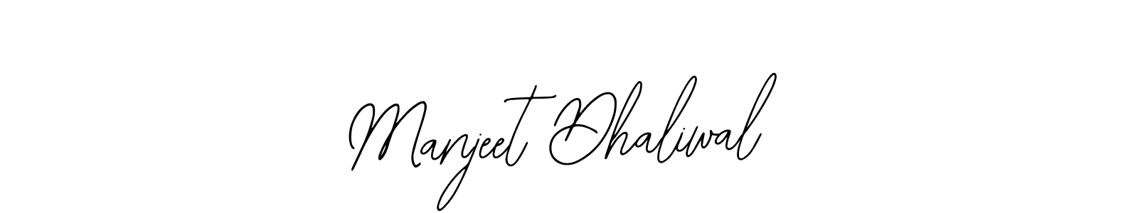 Manjeet Dhaliwal stylish signature style. Best Handwritten Sign (Bearetta-2O07w) for my name. Handwritten Signature Collection Ideas for my name Manjeet Dhaliwal. Manjeet Dhaliwal signature style 12 images and pictures png