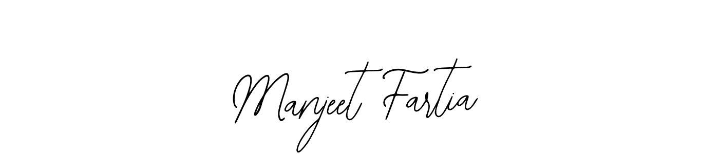 if you are searching for the best signature style for your name Manjeet Fartia. so please give up your signature search. here we have designed multiple signature styles  using Bearetta-2O07w. Manjeet Fartia signature style 12 images and pictures png