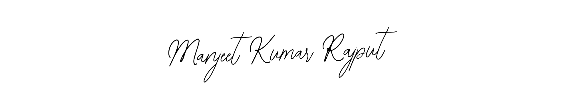 It looks lik you need a new signature style for name Manjeet Kumar Rajput. Design unique handwritten (Bearetta-2O07w) signature with our free signature maker in just a few clicks. Manjeet Kumar Rajput signature style 12 images and pictures png