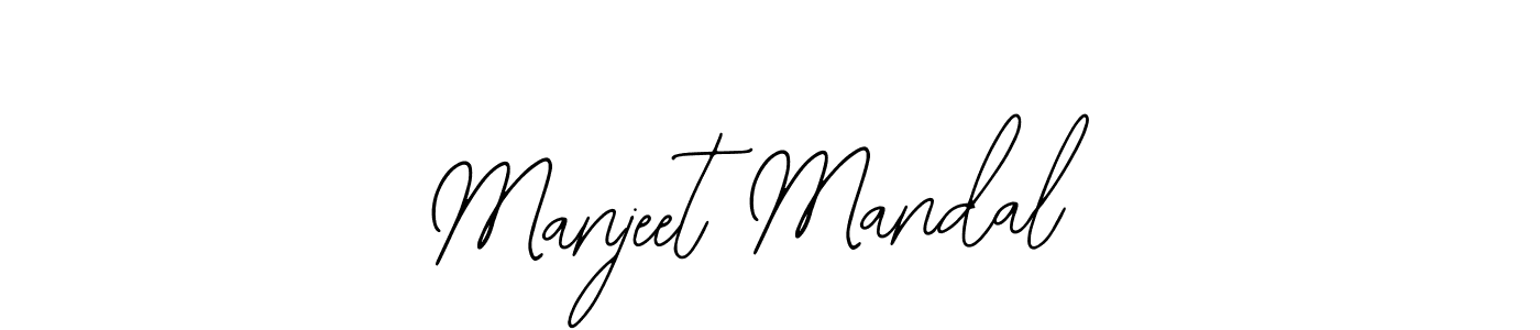 How to make Manjeet Mandal signature? Bearetta-2O07w is a professional autograph style. Create handwritten signature for Manjeet Mandal name. Manjeet Mandal signature style 12 images and pictures png