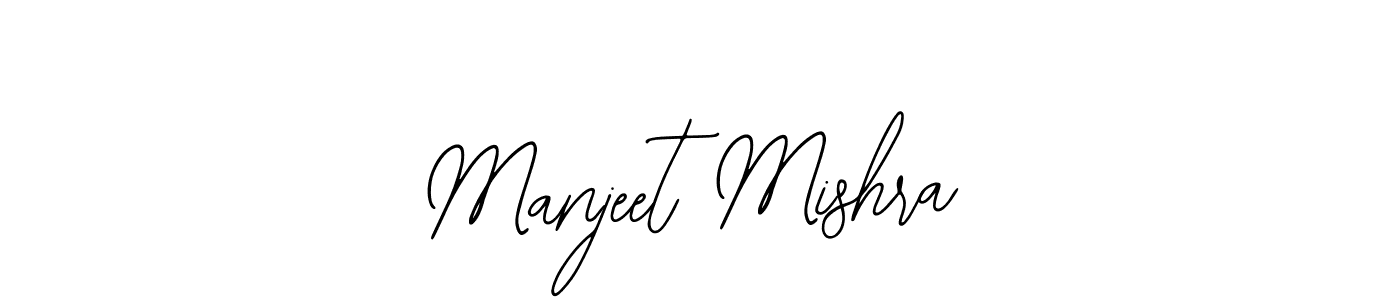 Design your own signature with our free online signature maker. With this signature software, you can create a handwritten (Bearetta-2O07w) signature for name Manjeet Mishra. Manjeet Mishra signature style 12 images and pictures png