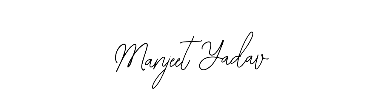 It looks lik you need a new signature style for name Manjeet Yadav. Design unique handwritten (Bearetta-2O07w) signature with our free signature maker in just a few clicks. Manjeet Yadav signature style 12 images and pictures png