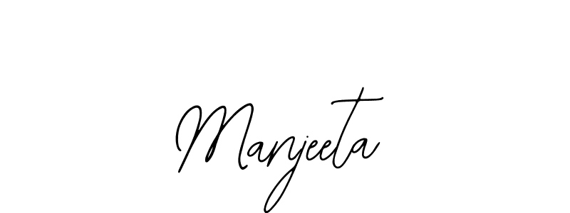 The best way (Bearetta-2O07w) to make a short signature is to pick only two or three words in your name. The name Manjeeta include a total of six letters. For converting this name. Manjeeta signature style 12 images and pictures png