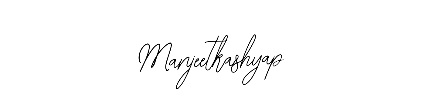 Manjeetkashyap stylish signature style. Best Handwritten Sign (Bearetta-2O07w) for my name. Handwritten Signature Collection Ideas for my name Manjeetkashyap. Manjeetkashyap signature style 12 images and pictures png