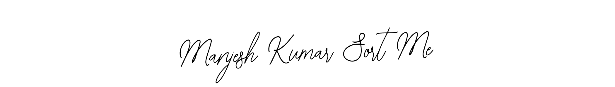 Manjesh Kumar Sort Me stylish signature style. Best Handwritten Sign (Bearetta-2O07w) for my name. Handwritten Signature Collection Ideas for my name Manjesh Kumar Sort Me. Manjesh Kumar Sort Me signature style 12 images and pictures png