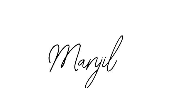 Create a beautiful signature design for name Manjil. With this signature (Bearetta-2O07w) fonts, you can make a handwritten signature for free. Manjil signature style 12 images and pictures png