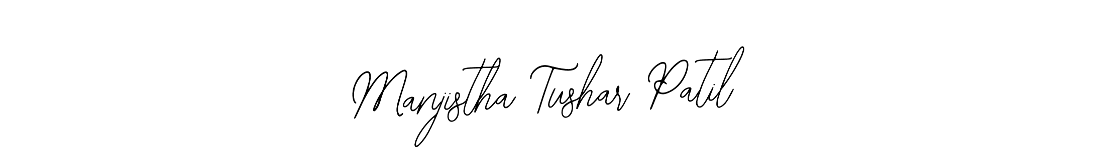 Make a short Manjistha Tushar Patil signature style. Manage your documents anywhere anytime using Bearetta-2O07w. Create and add eSignatures, submit forms, share and send files easily. Manjistha Tushar Patil signature style 12 images and pictures png