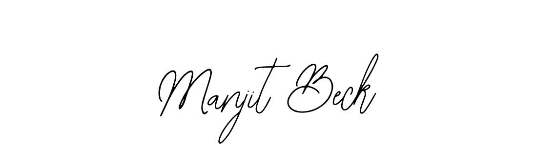 See photos of Manjit Beck official signature by Spectra . Check more albums & portfolios. Read reviews & check more about Bearetta-2O07w font. Manjit Beck signature style 12 images and pictures png
