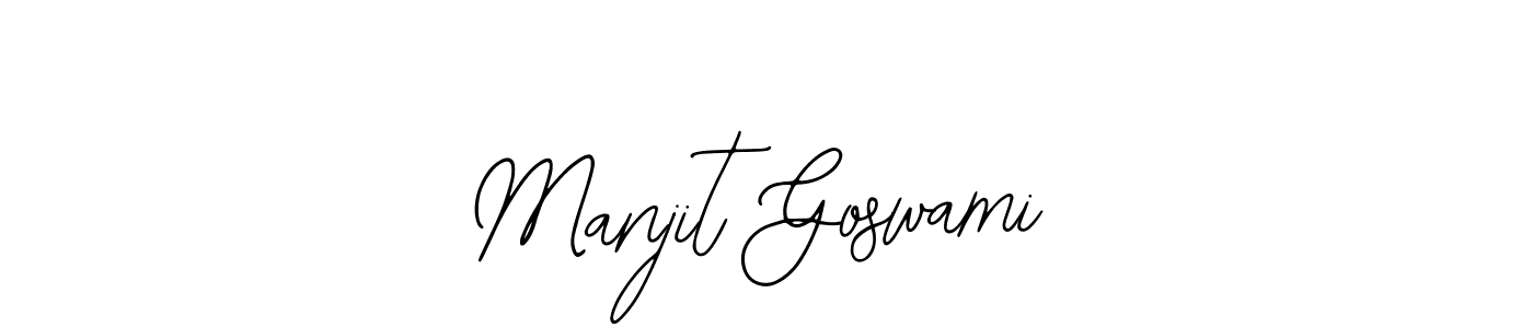 Best and Professional Signature Style for Manjit Goswami. Bearetta-2O07w Best Signature Style Collection. Manjit Goswami signature style 12 images and pictures png