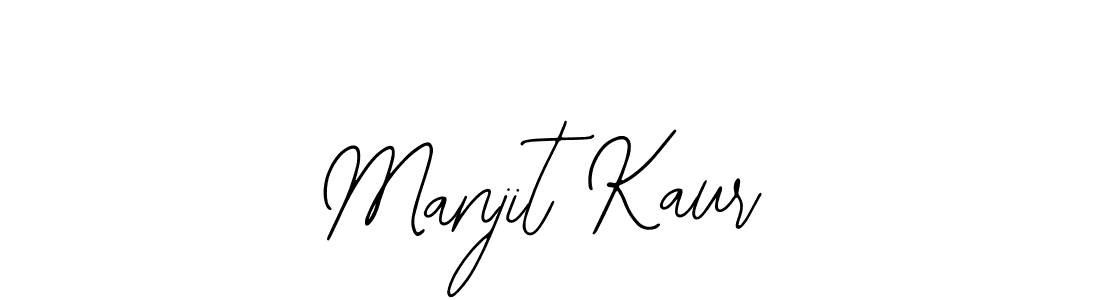 Bearetta-2O07w is a professional signature style that is perfect for those who want to add a touch of class to their signature. It is also a great choice for those who want to make their signature more unique. Get Manjit Kaur name to fancy signature for free. Manjit Kaur signature style 12 images and pictures png