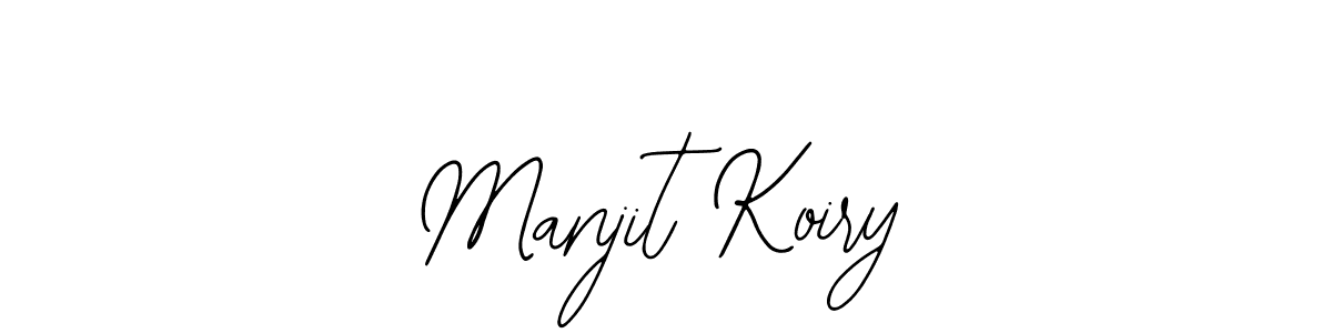 How to Draw Manjit Koiry signature style? Bearetta-2O07w is a latest design signature styles for name Manjit Koiry. Manjit Koiry signature style 12 images and pictures png