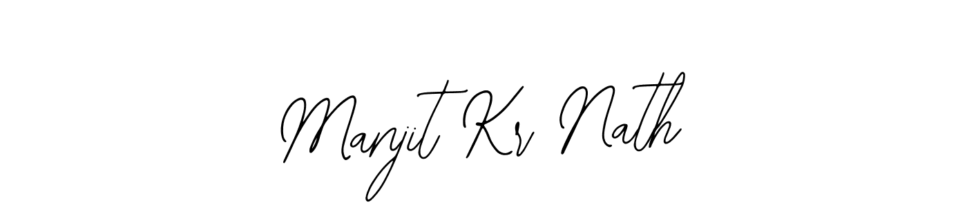 if you are searching for the best signature style for your name Manjit Kr Nath. so please give up your signature search. here we have designed multiple signature styles  using Bearetta-2O07w. Manjit Kr Nath signature style 12 images and pictures png