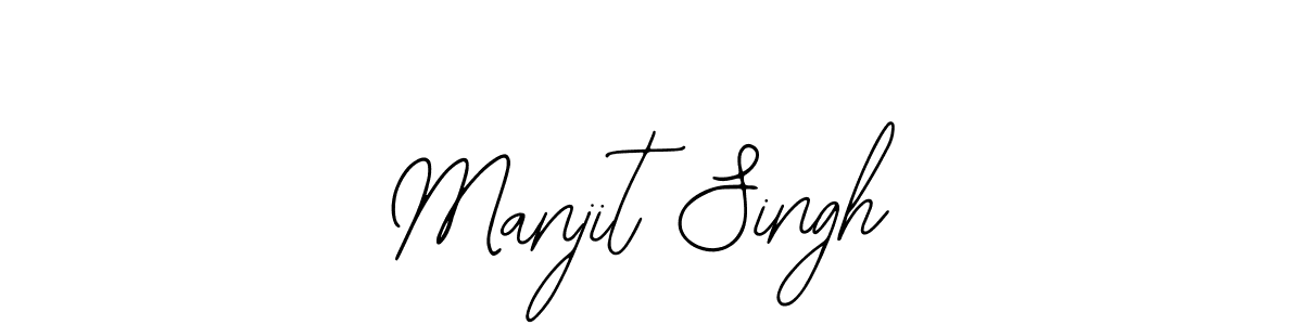 Make a beautiful signature design for name Manjit Singh. Use this online signature maker to create a handwritten signature for free. Manjit Singh signature style 12 images and pictures png