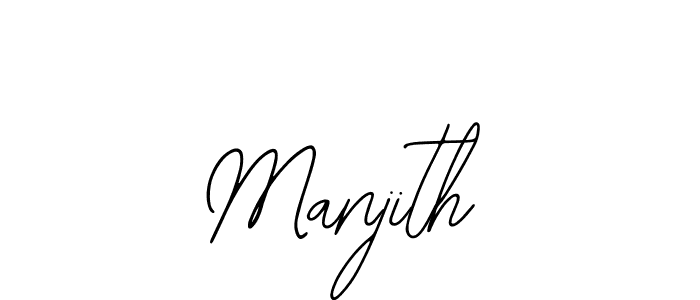 Best and Professional Signature Style for Manjith. Bearetta-2O07w Best Signature Style Collection. Manjith signature style 12 images and pictures png