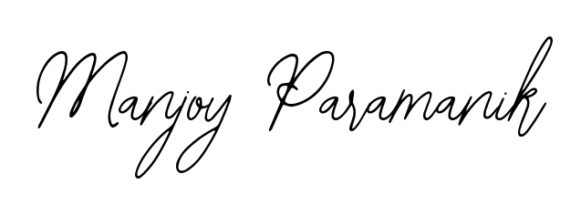 Create an unforgettable impression when signing with Manjoy Paramanik name styled in Bearetta-2O07w typography. 100% free online generator. Manjoy Paramanik signature style 12 images and pictures png