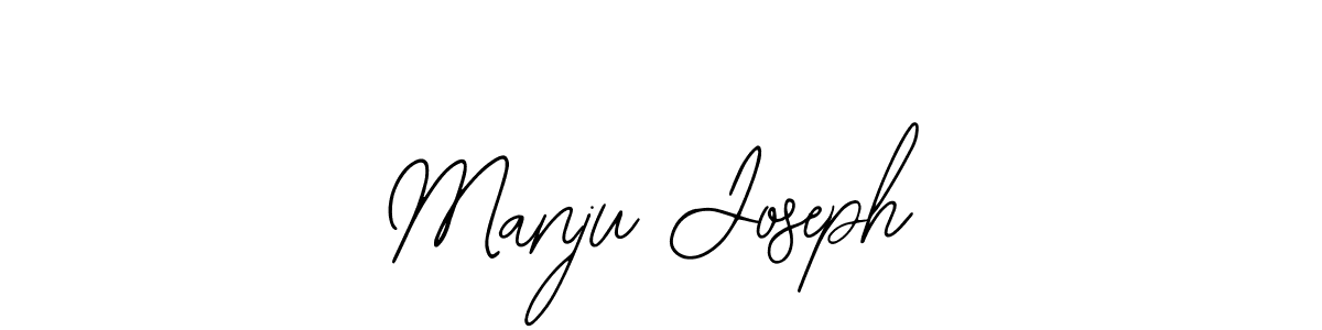 Use a signature maker to create a handwritten signature online. With this signature software, you can design (Bearetta-2O07w) your own signature for name Manju Joseph. Manju Joseph signature style 12 images and pictures png