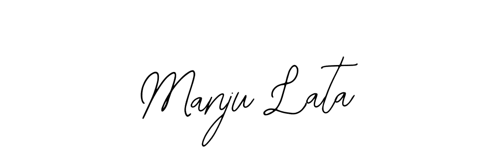 Make a short Manju Lata signature style. Manage your documents anywhere anytime using Bearetta-2O07w. Create and add eSignatures, submit forms, share and send files easily. Manju Lata signature style 12 images and pictures png
