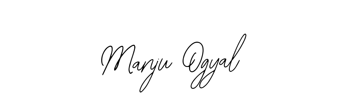 Manju Ogyal stylish signature style. Best Handwritten Sign (Bearetta-2O07w) for my name. Handwritten Signature Collection Ideas for my name Manju Ogyal. Manju Ogyal signature style 12 images and pictures png