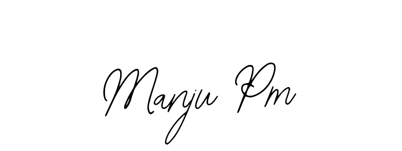 How to Draw Manju Pm signature style? Bearetta-2O07w is a latest design signature styles for name Manju Pm. Manju Pm signature style 12 images and pictures png