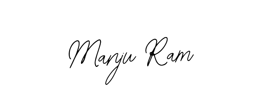 How to make Manju Ram signature? Bearetta-2O07w is a professional autograph style. Create handwritten signature for Manju Ram name. Manju Ram signature style 12 images and pictures png