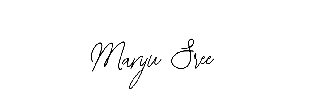 if you are searching for the best signature style for your name Manju Sree. so please give up your signature search. here we have designed multiple signature styles  using Bearetta-2O07w. Manju Sree signature style 12 images and pictures png