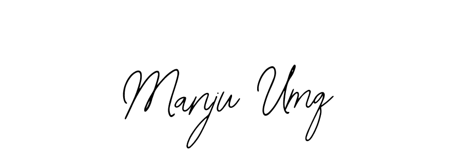 The best way (Bearetta-2O07w) to make a short signature is to pick only two or three words in your name. The name Manju Umq include a total of six letters. For converting this name. Manju Umq signature style 12 images and pictures png
