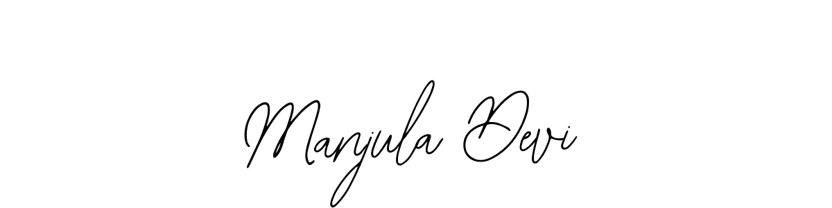 Also You can easily find your signature by using the search form. We will create Manjula Devi name handwritten signature images for you free of cost using Bearetta-2O07w sign style. Manjula Devi signature style 12 images and pictures png