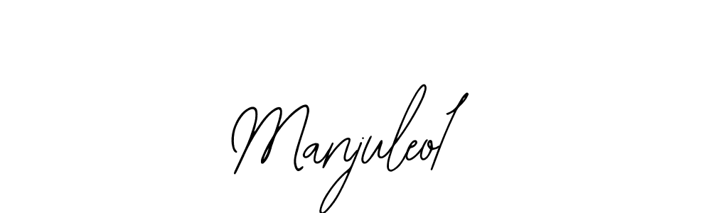 Use a signature maker to create a handwritten signature online. With this signature software, you can design (Bearetta-2O07w) your own signature for name Manjuleo18. Manjuleo18 signature style 12 images and pictures png