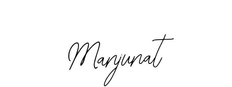Manjunat stylish signature style. Best Handwritten Sign (Bearetta-2O07w) for my name. Handwritten Signature Collection Ideas for my name Manjunat. Manjunat signature style 12 images and pictures png