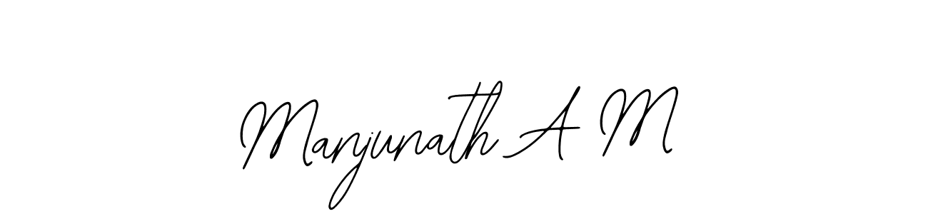See photos of Manjunath A M official signature by Spectra . Check more albums & portfolios. Read reviews & check more about Bearetta-2O07w font. Manjunath A M signature style 12 images and pictures png