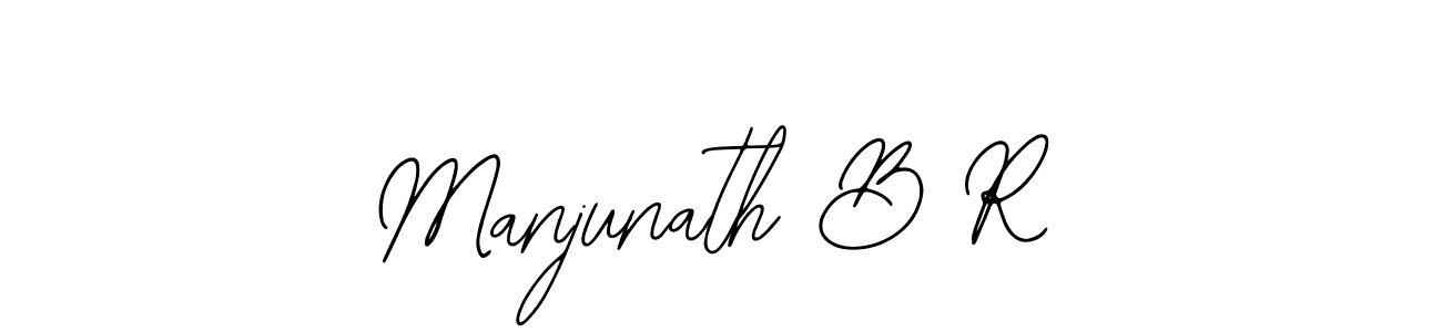 Design your own signature with our free online signature maker. With this signature software, you can create a handwritten (Bearetta-2O07w) signature for name Manjunath B R. Manjunath B R signature style 12 images and pictures png