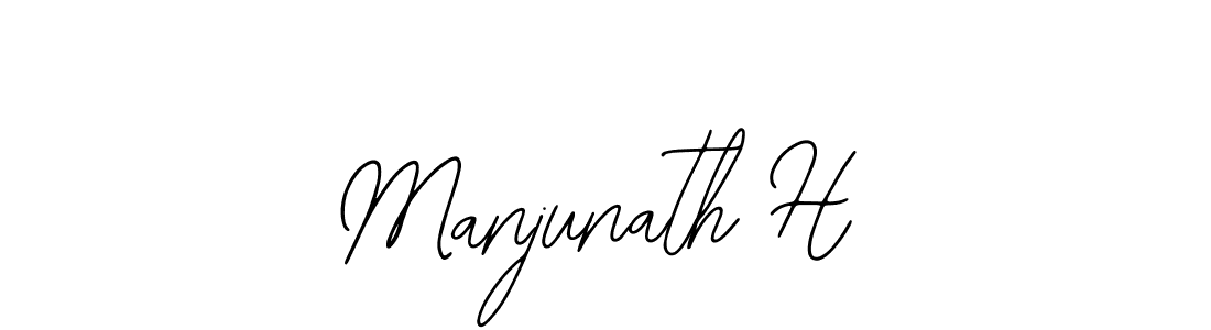 How to Draw Manjunath H signature style? Bearetta-2O07w is a latest design signature styles for name Manjunath H. Manjunath H signature style 12 images and pictures png