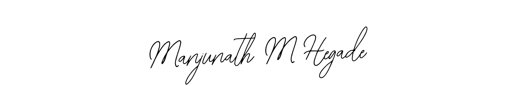 How to Draw Manjunath M Hegade signature style? Bearetta-2O07w is a latest design signature styles for name Manjunath M Hegade. Manjunath M Hegade signature style 12 images and pictures png