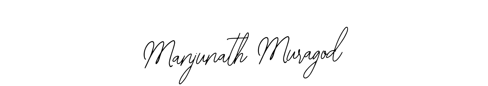Design your own signature with our free online signature maker. With this signature software, you can create a handwritten (Bearetta-2O07w) signature for name Manjunath Muragod. Manjunath Muragod signature style 12 images and pictures png