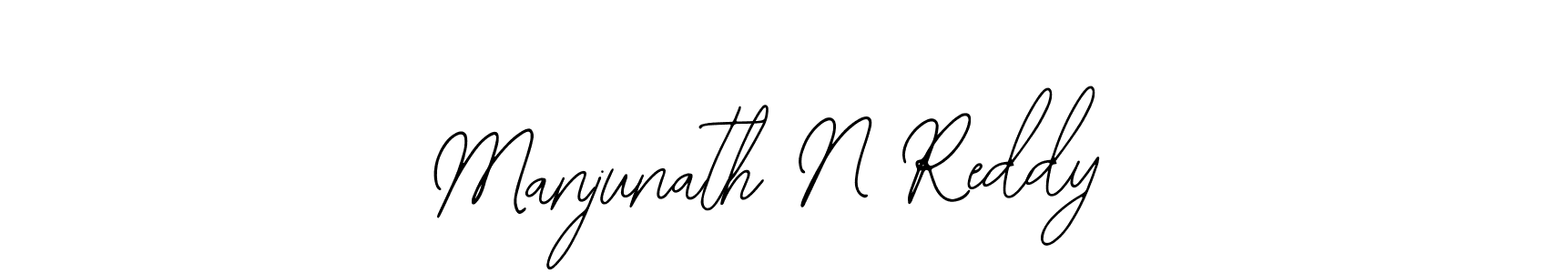 Use a signature maker to create a handwritten signature online. With this signature software, you can design (Bearetta-2O07w) your own signature for name Manjunath N Reddy. Manjunath N Reddy signature style 12 images and pictures png