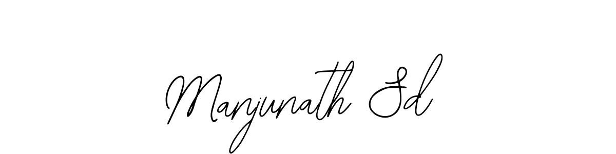 How to Draw Manjunath Sd signature style? Bearetta-2O07w is a latest design signature styles for name Manjunath Sd. Manjunath Sd signature style 12 images and pictures png