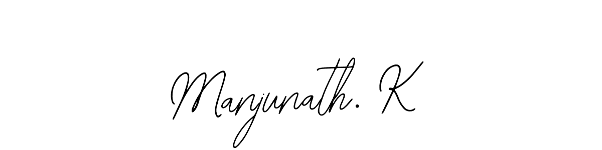 You should practise on your own different ways (Bearetta-2O07w) to write your name (Manjunath. K) in signature. don't let someone else do it for you. Manjunath. K signature style 12 images and pictures png
