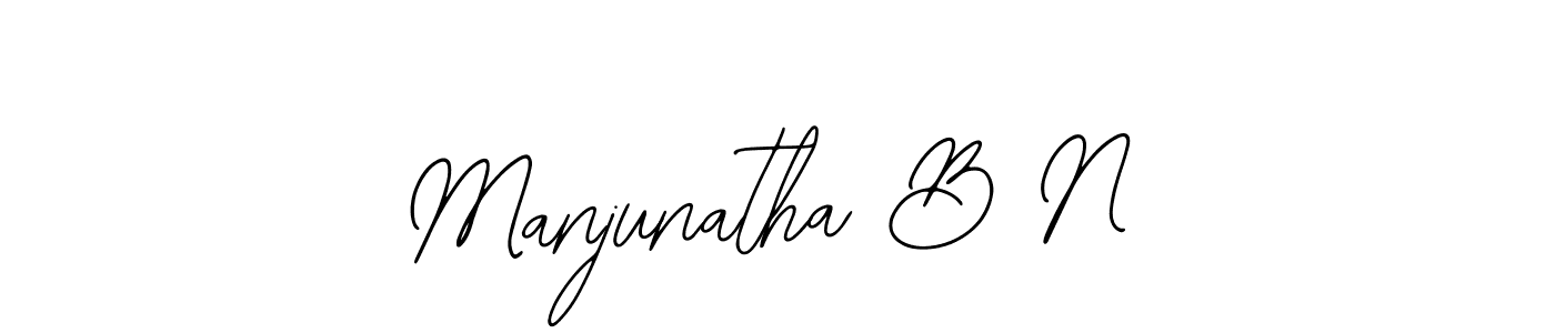 Make a beautiful signature design for name Manjunatha B N. Use this online signature maker to create a handwritten signature for free. Manjunatha B N signature style 12 images and pictures png