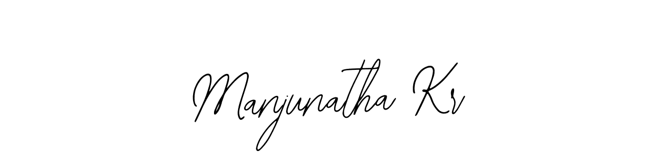 Similarly Bearetta-2O07w is the best handwritten signature design. Signature creator online .You can use it as an online autograph creator for name Manjunatha Kr. Manjunatha Kr signature style 12 images and pictures png