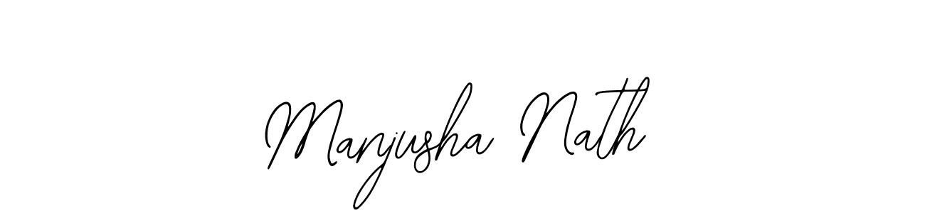 Make a beautiful signature design for name Manjusha Nath. Use this online signature maker to create a handwritten signature for free. Manjusha Nath signature style 12 images and pictures png