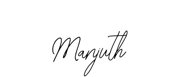 Make a beautiful signature design for name Manjuth. Use this online signature maker to create a handwritten signature for free. Manjuth signature style 12 images and pictures png