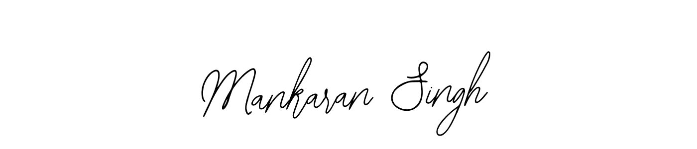 You should practise on your own different ways (Bearetta-2O07w) to write your name (Mankaran Singh) in signature. don't let someone else do it for you. Mankaran Singh signature style 12 images and pictures png