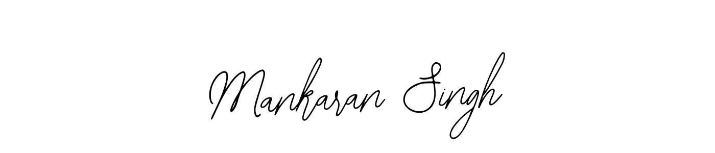 You should practise on your own different ways (Bearetta-2O07w) to write your name (Mankaran Singh) in signature. don't let someone else do it for you. Mankaran Singh signature style 12 images and pictures png