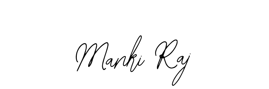You should practise on your own different ways (Bearetta-2O07w) to write your name (Manki Raj) in signature. don't let someone else do it for you. Manki Raj signature style 12 images and pictures png