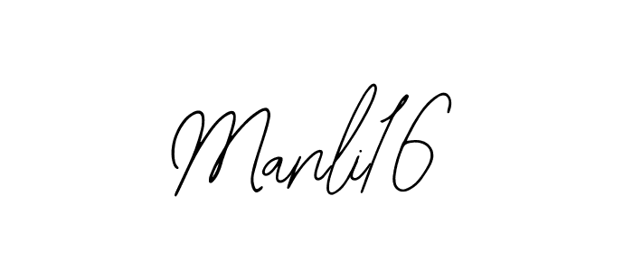 The best way (Bearetta-2O07w) to make a short signature is to pick only two or three words in your name. The name Manli16 include a total of six letters. For converting this name. Manli16 signature style 12 images and pictures png